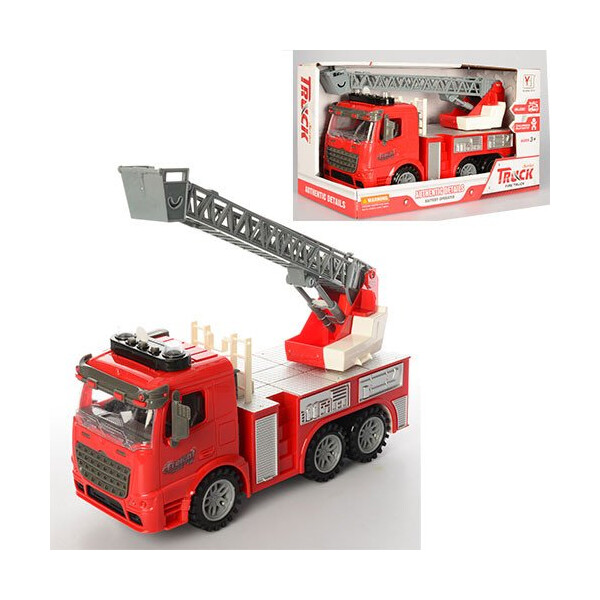 

Машинка инерционная Same Toy Truck Пожарная машина 98-616AUt Красный