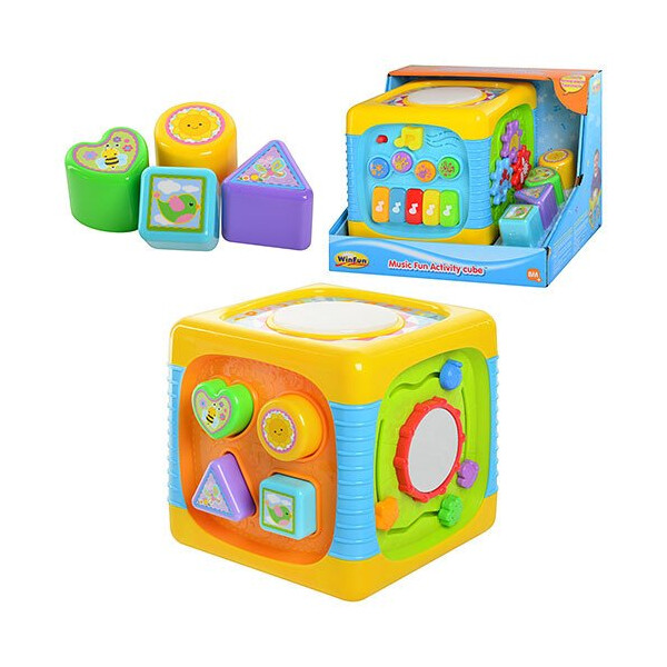 

Развивающий музыкальный кубик WinFun 0741 NL Разноцветный