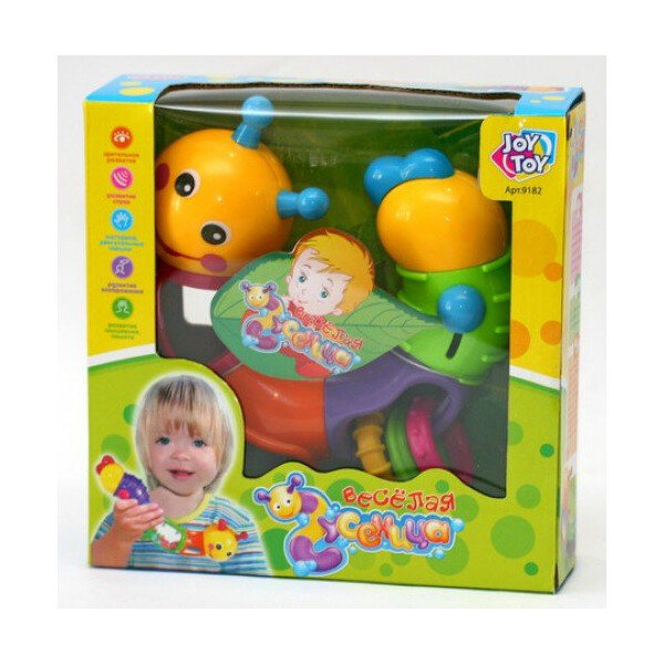 

Игра Joy Toy 9182/786 гусеница-логика Разноцветный