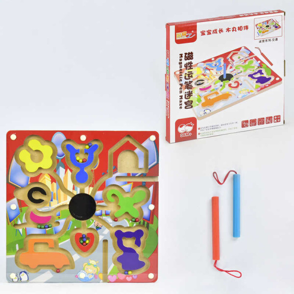 

Деревянная игра Small Toys Лабиринт на магнитах C 31327 (2-69555)