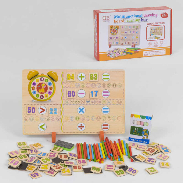 

Деревянная игра Small Toys Доска-Математика С 35666 (2-76307)