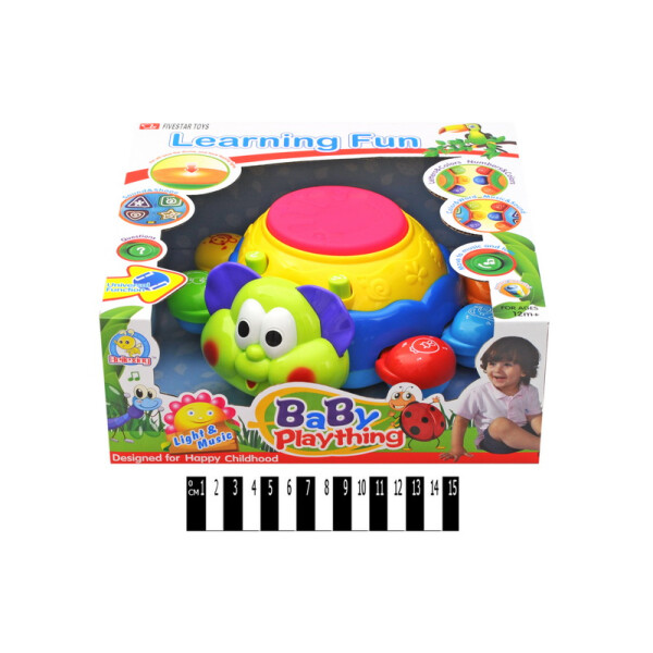 

Развивающая музыкальная игрушка Жучок Разноцветный (35258)
