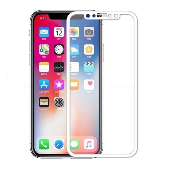 

Защитное стекло VIP для Apple iPhone X/Xs Белый