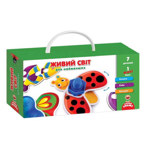 

Игра с болтами Vladi Toys Живой мир для самых маленьких (VT2905-10)