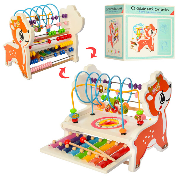 

Деревянная игрушка Mut Центр развивающий (2-MD1543)