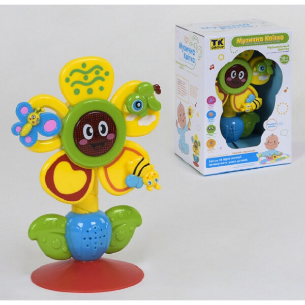 

Музыкальная карусель-погремушка BBM TOYS Цветочек (1-81109)