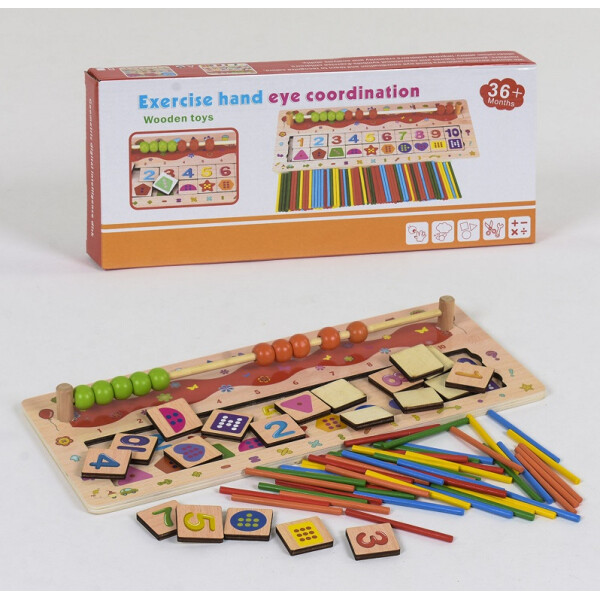 

Деревянyая игра Wooden Toys Математика (1-81545)