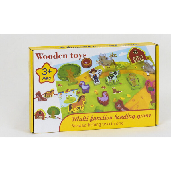 

Деревянная игра Wooden Toys Шнуровка (1-81616)