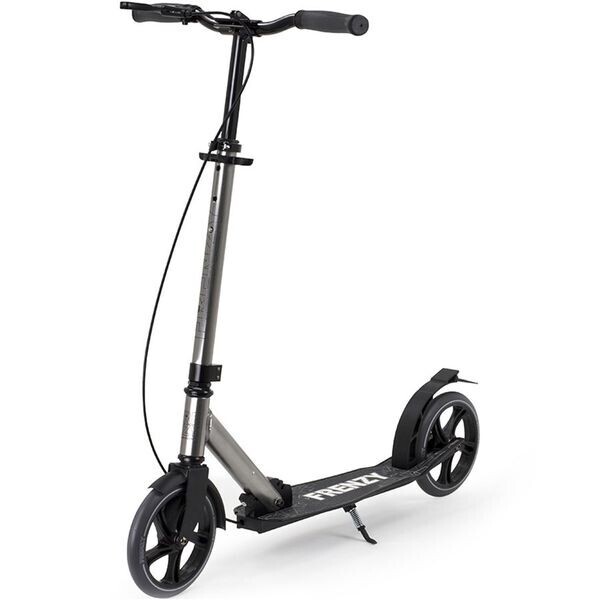 

Городской самокат с ручным тормозом Frenzy Dual Brake Recreational Titanium (fz125)