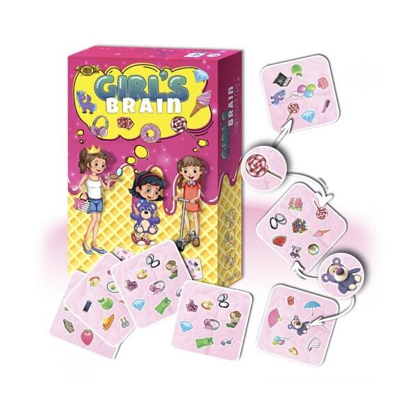 

Настольная игра "Girl's Brain" МКЗ0807