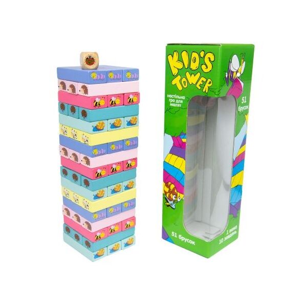 

Настольная игра "Kid's Tower", укр 30863