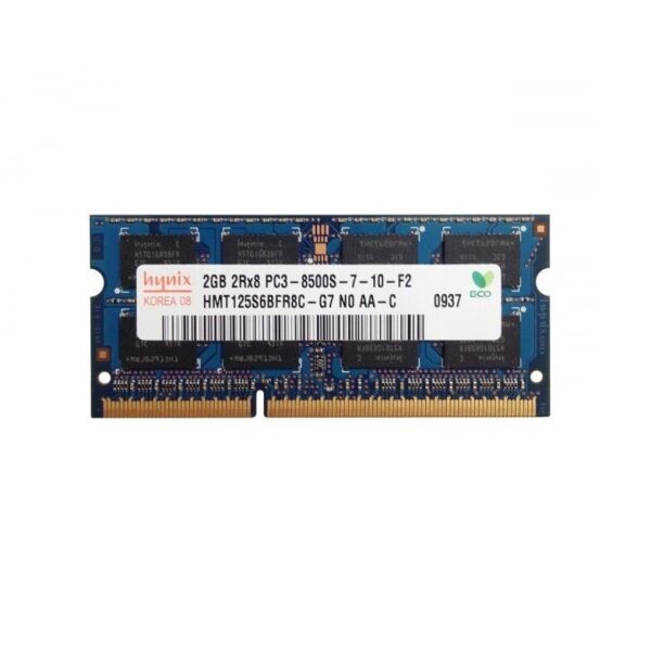 

Оперативная память Hynix SODIMM DDR3 2Gb 1066MHz 8500s 2R8 PC3 CL7 (HMT125S6BFR8C-G7)