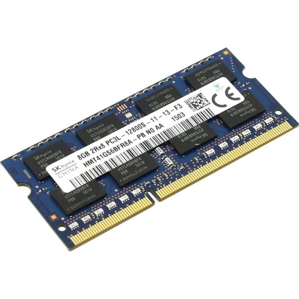 

Оперативная память Hynix SODIMM DDR3L-1600 8192MB PC3L-12800 (HMT41GS6BFR8A-PB)