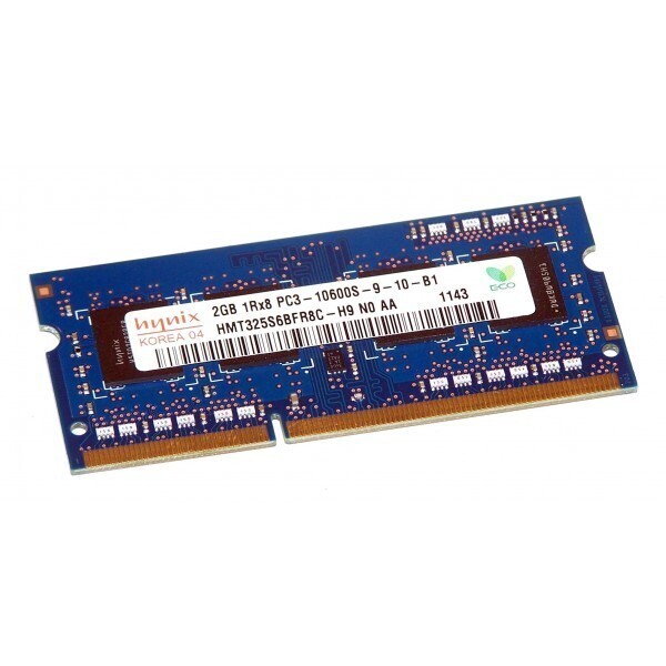 

Оперативная память SK hynix 2 ГБ SO-DIMM DDR3 1333 МГц (HMT325S6BFR8C-H9)