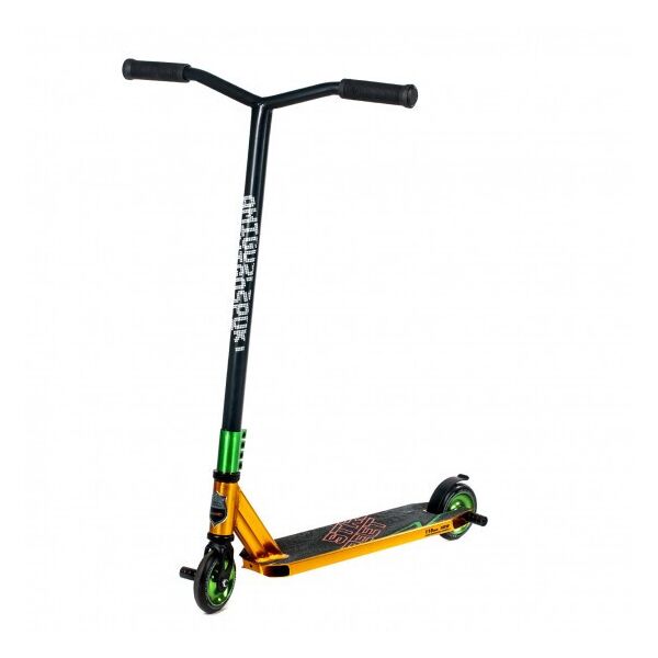 

Самокат трюковый Amigo STREET PRO OX золотистый (колеса металл, HIC, 2 пеги)