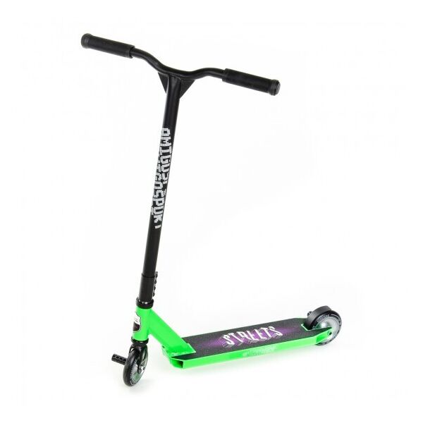 

Самокат трюковый Amigo STREET PRO зеленый (колеса металл, HIC, 1 пега)