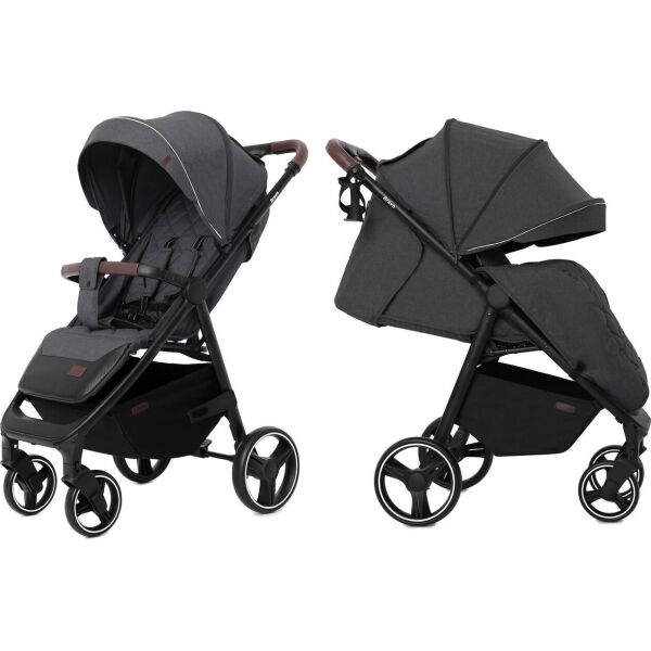 

Коляска прогулочная CARRELLO Bravo CRL-8512 Serious Grey +дождевик L