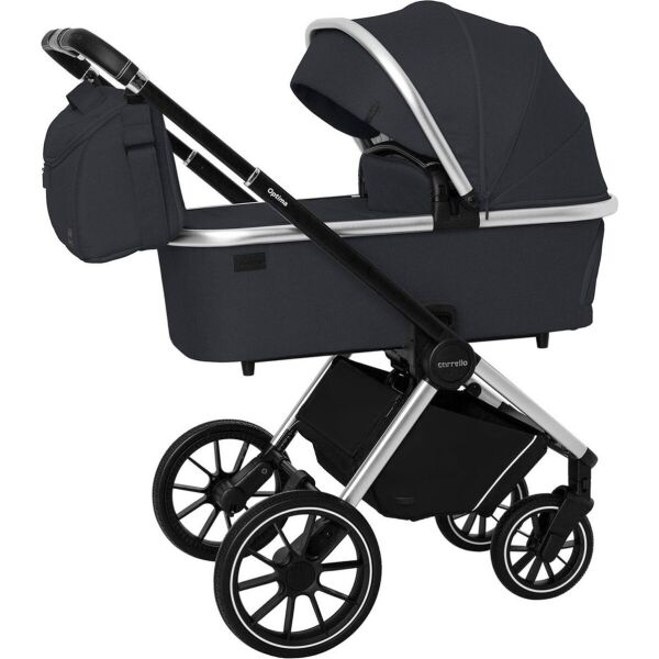 

Коляска детская универсальная CARRELLO Optima CRL-6503 (2in1) Platinum Grey в льне