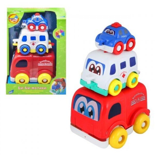 

Игровой набор Би Би мотики 3 машинки (618)