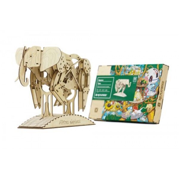 

Деревянный конструктор Слон 159 элементов Mr Playwood (10004)