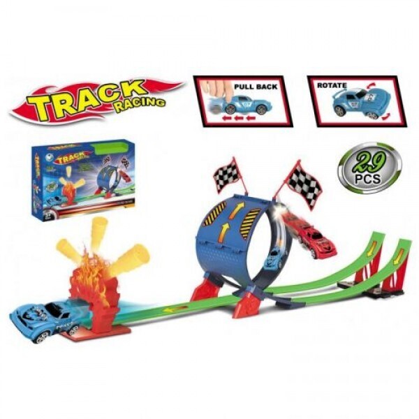 

Гоночный трек с 2 машинками 29 деталей GLOBAL TOYS (011-10)