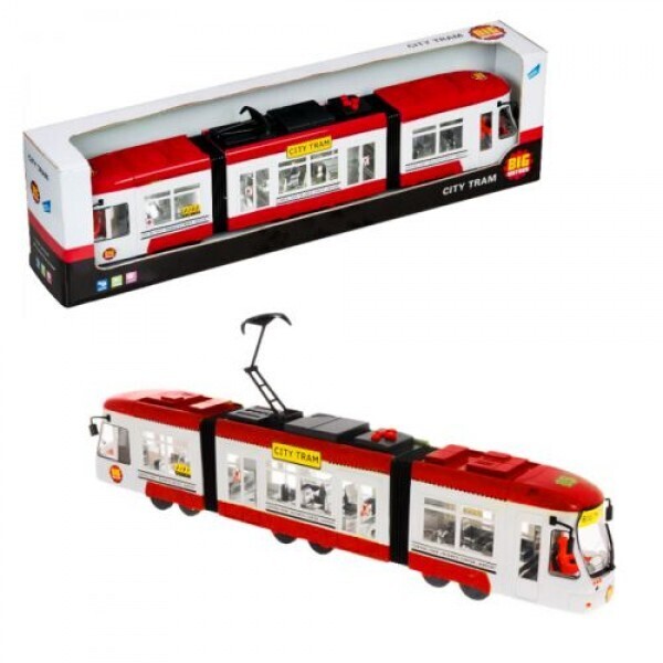 

Городской трамвай City Tram красный (1258)