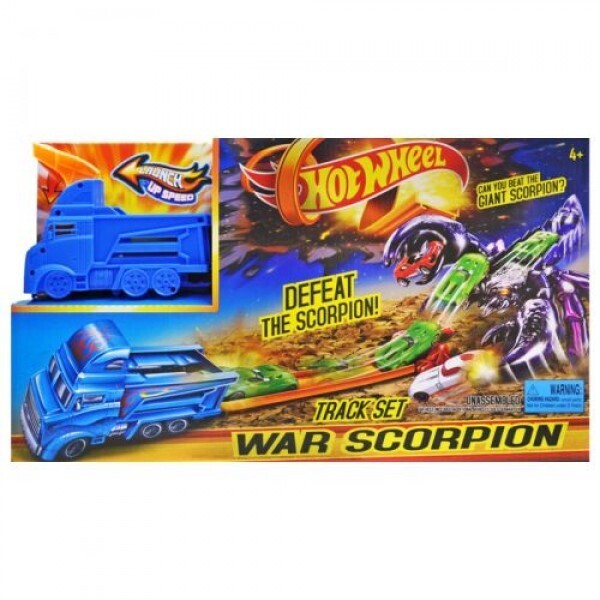 

Трек с запуском Hot Wheel Скорпион (3076)
