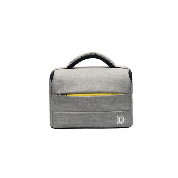 Акция на Фото сумка Nikon D противоударная, цвет серый с жёлтым ( код: IBF031SY ) от Allo UA