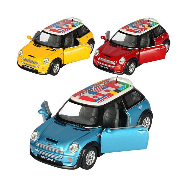 

Коллекционная машинка MINI COOPER S KT5059FW инерционная (Синий)