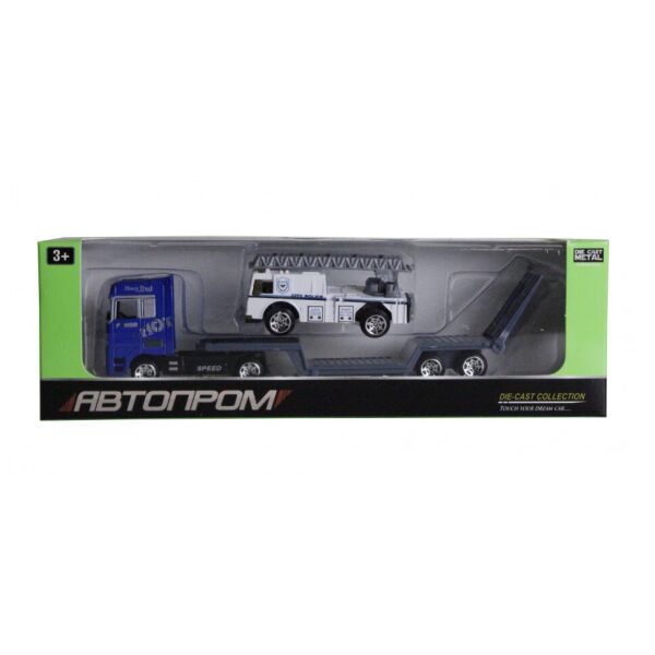 

Игрушечный трейлер с джипом 7879 АВТОПРОМ (Пожарная с лестницей Белая)