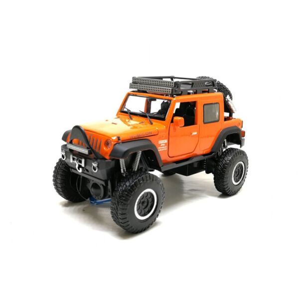 

Игрушечная машинка Jeep Wrangler АВТОПРОМ 6609 металлическая (Оранжевый)