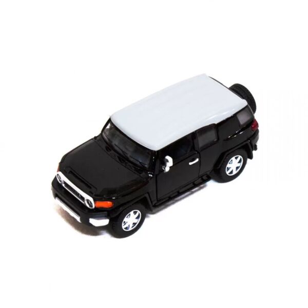 

Детская железная машинка TOYOTA FJ CRUISER КТ5343, инерционная (Чёрный)
