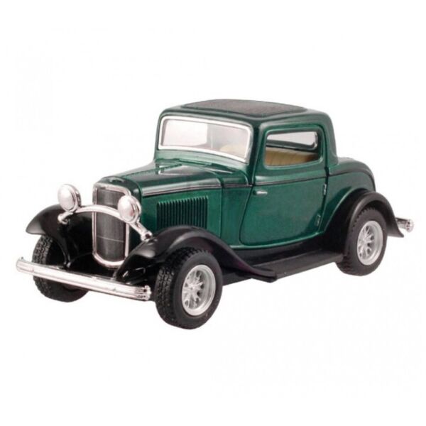 

Игрушечная машинка FORD 3-Window KT5332 масштаб 1:34 (Зелёный)