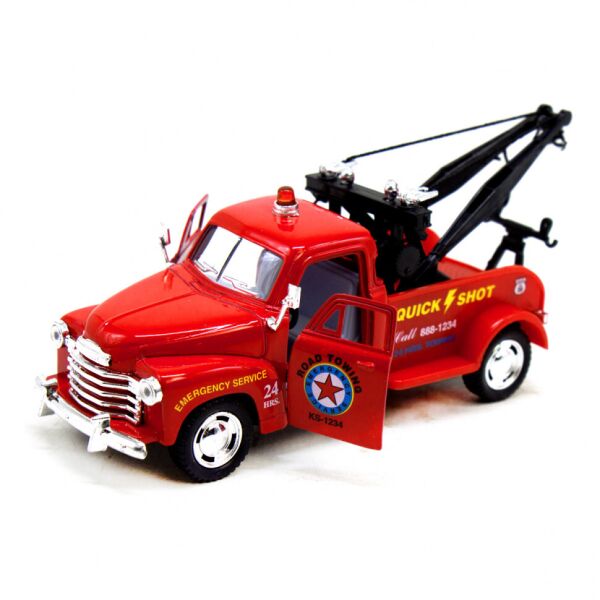

Игрушечная модель Эвакуатор CHEVROLET 3100 KT5033W инерционный (Красный)