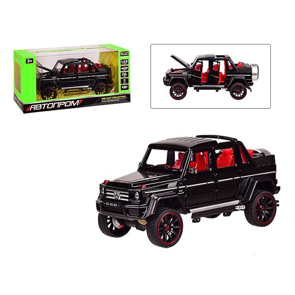 

Игрушечная машина Mercedes-Benz АВТОПРОМ 7579 металлическая (Черный)