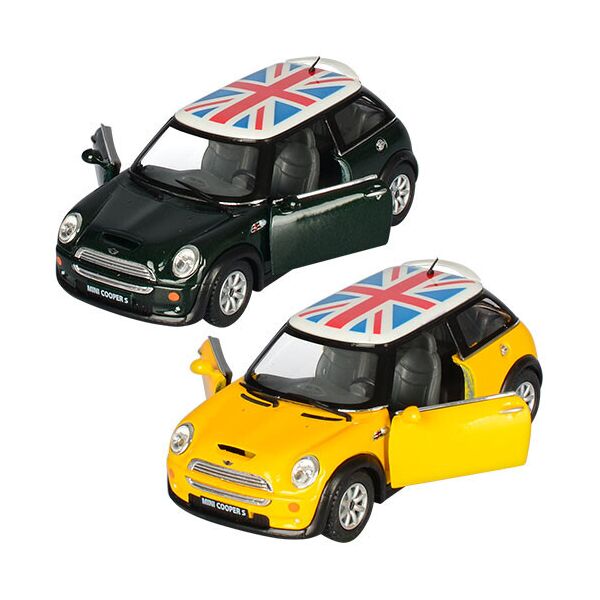 

Коллекционная машинка MINI COOPER S KT5059FW инерционная (Желтый)