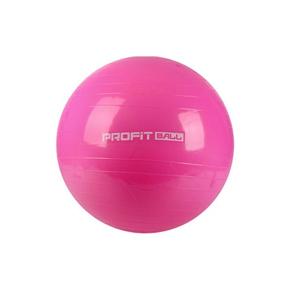 

Мяч для фитнеса, фитбол, жимбол Profitball, 65 розовый