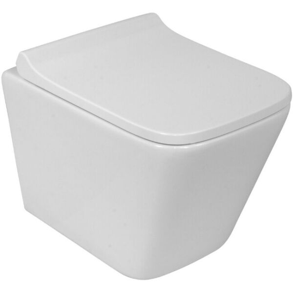 

Унитаз подвесной Rostriks UNO Cotra + сиденье soft-close (Uno-5170-WHT)