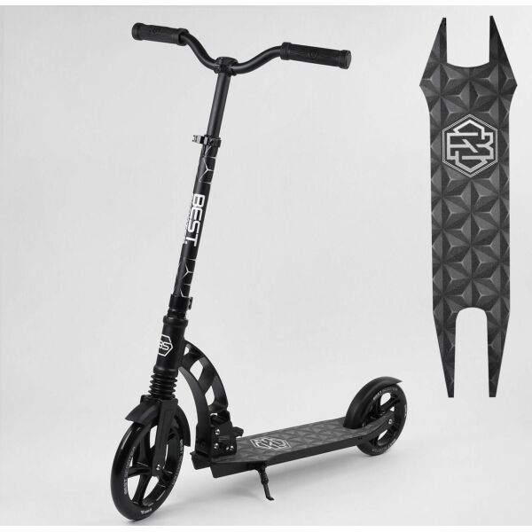 

Двухколесный, складной самокат "Best Scooter" 37681, черный