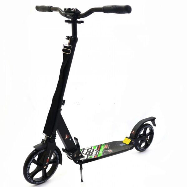 

Самокат складной двухколёсный, с ножным тормозом для взрослых и детей 33006 Best Scooter, зеленый