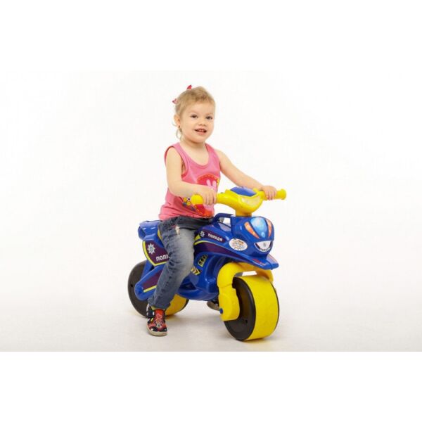 

Беговел Active Baby Police музыкальный Сине-желтый