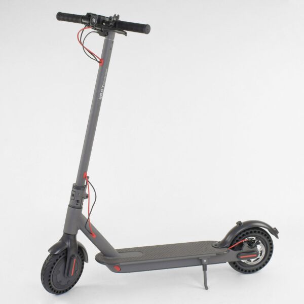 

Электросамокат Best Scooter алюминиевый, складной, двухколёсный для взрослых и детей серый
