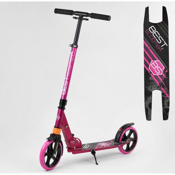 

Самокат складной двухколесный "Best Scooter" 211681, розовый