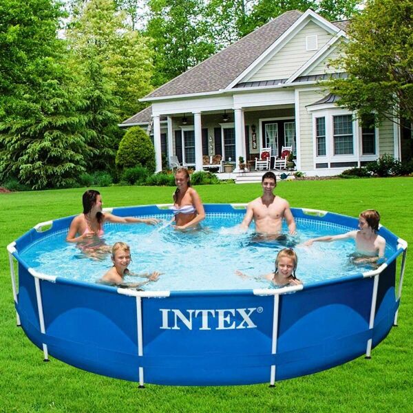 

Бассейн каркасный Intex 28210 ( 366-76см, 6503л. синий