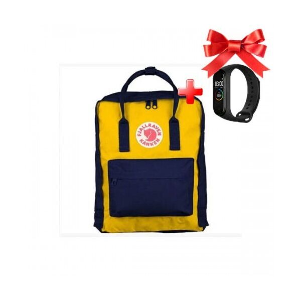 

Рюкзак Fjallraven Kanken Classic ЖЕЛТО-СИНИЙ