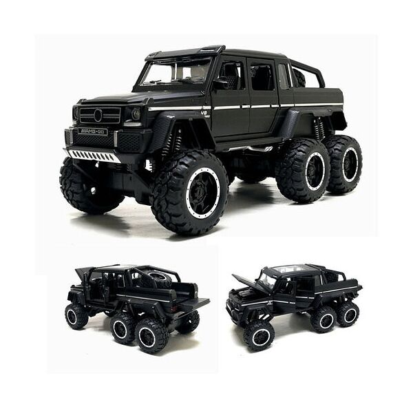 

Машина Автопром 1:32 Mersedes G63 металл инерционная звук свет 7692-3