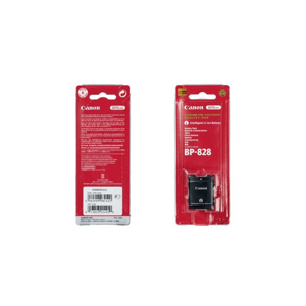 

Аккумулятор для камер CANON - BP-828 (BP-820)