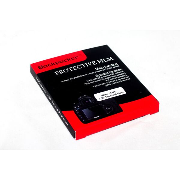

Защита основного и вспомогательного LCD экрана Backpacker для Nikon D7500 - закаленное стекло