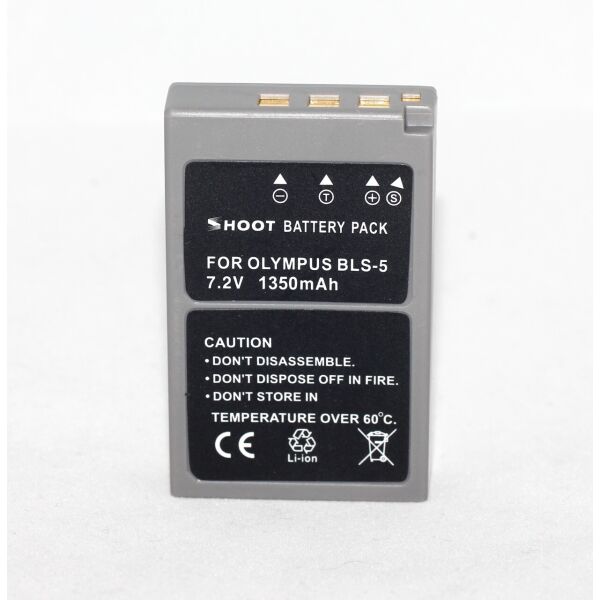 

Аккумулятор для фотоаппаратов OLYMPUS - BLS-5 (PS-BLS5, BLS-50) - анлог на 1350 ma
