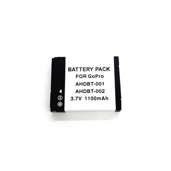 

Аккумулятор AHDBT-001 (AHDBT-002) для GoPro Hero 2, HD Hero, - аналог на 1 ak100 ma